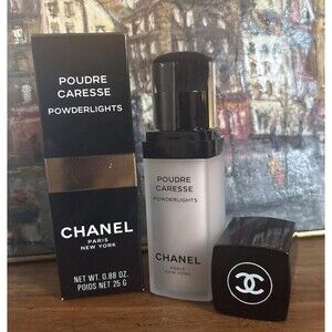 Chanel TRANSLUCENT NIB  Powderlights Face Powder Poudre Caresse RARE Disct'd